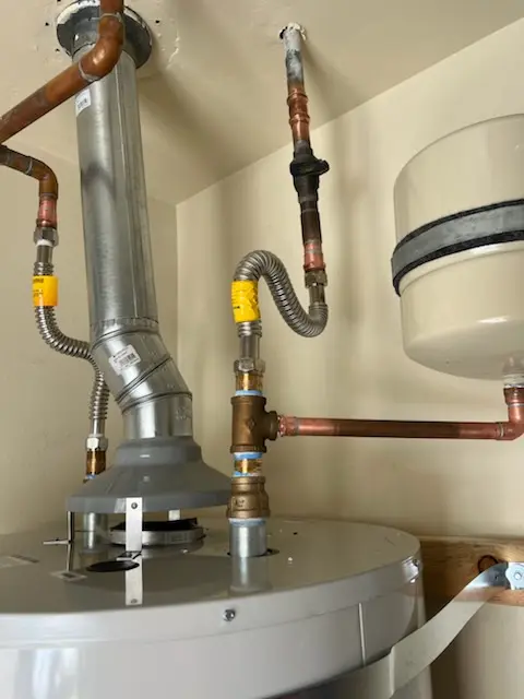 Water heater installation and plumbing repair in Polaris Gardens